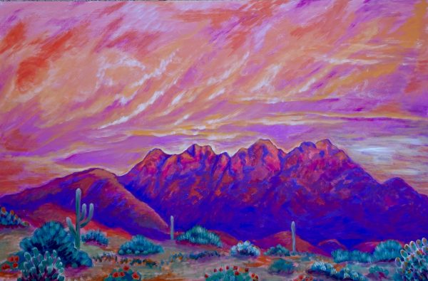 Mazatzal Mountain Sunset on Sale