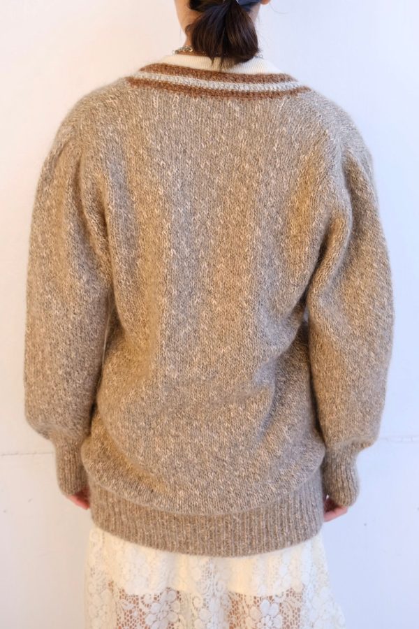 line wool cardigan Online Hot Sale