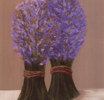 Purple Flowers In String Discount