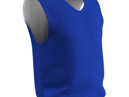 Polyester Tricot Mesh Reversible Men s Basketball Jersey, Royal, Red and Vegas Gold on Sale