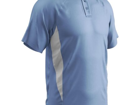 Clean-Up 2 Button 2-Color Moisture Wicking Jersey, Boys Supply