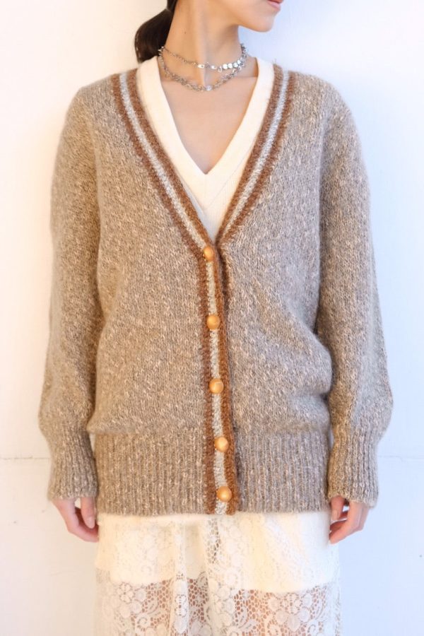 line wool cardigan Online Hot Sale