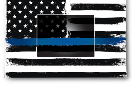 Thin Blue Line - Wyoming Hot on Sale