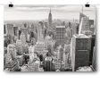 Black & White Birds Eye View New York City Skyline Online