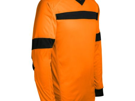 Keeper Soccer Goalie Jersey 2 Color with V-Neck for Boys and Men, Adult, Youth, Kids For Sale