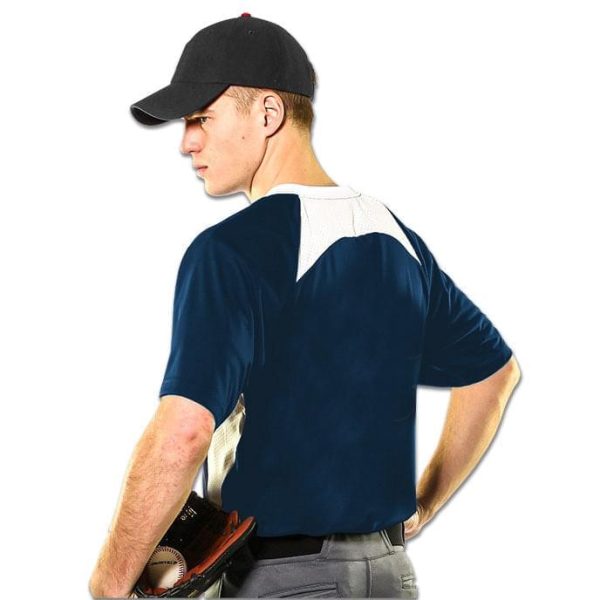 Clean-Up 2-Button 2-Color Moisture Wicking Jersey, Adult Fashion