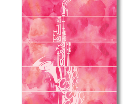 Abstract Saxophone - Watercolor Online Hot Sale