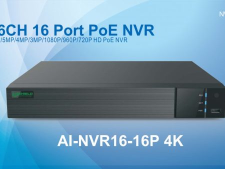 NVR 16CH 16 Port PoE   NVRAI-NVR16-16P 4K on Sale