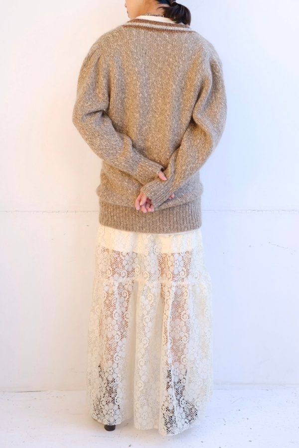 line wool cardigan Online Hot Sale