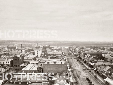 1867 Elizabeth Street looking south from GPO Hot on Sale