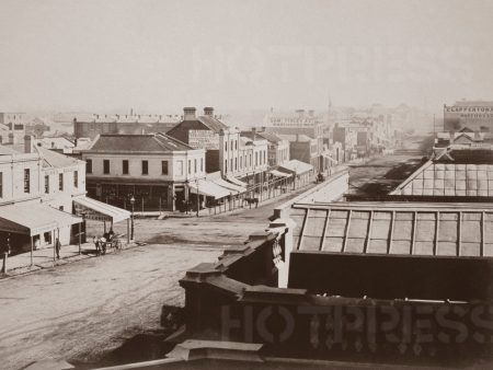 1858 Collins Street Looking West across Swanston Street Discount