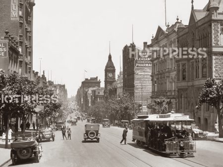 1920s Collins Street looking west Sale