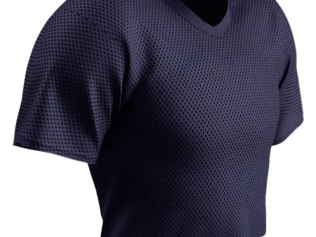 Polyester Porthole Mesh Practice Football Jersey, Adult, Boys Online Hot Sale