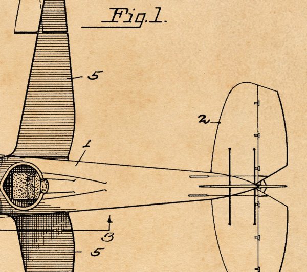 Airplane Patent Vintage Illustrations  Industrial Decorative Print BUY 3 Get 4th PRINT FREE Online now