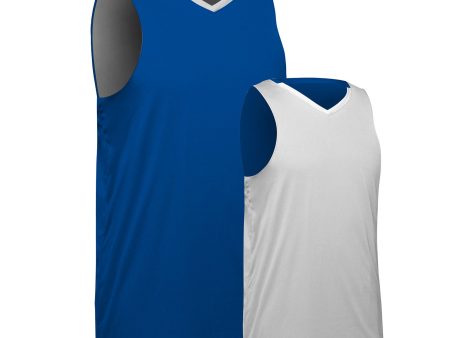 Victorious Lightweight V-Neck Reversible Basketball Jersey, Mens,Boys Cheap