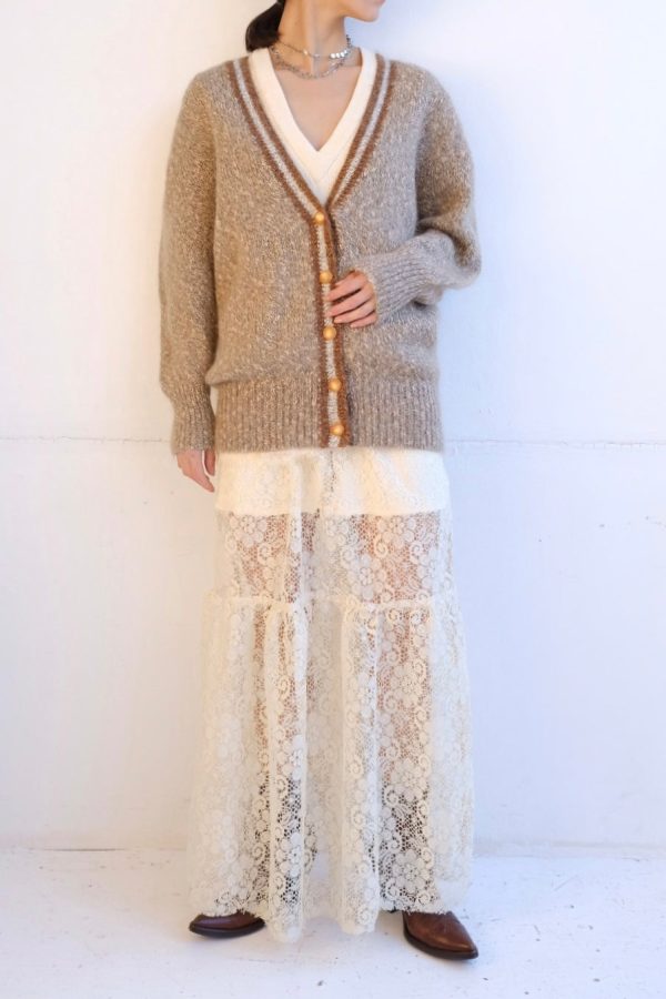 line wool cardigan Online Hot Sale