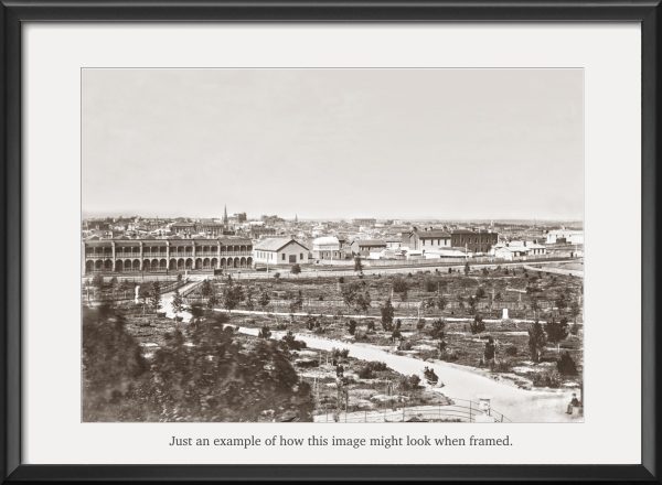 1866 View from Flagstaff Gardens (2) Online Sale