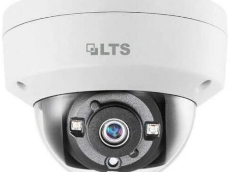 LTS 8MP 4K Matrix IR Vandal Dome 4-in-1 Camera: HD-TVI CVI AHD CVBS, 3.6mm, 30m Fashion