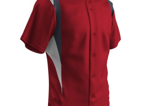 Bull Pen Full Button 3 Color Jersey, Mens, Boys For Sale