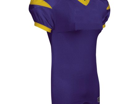 2 Color Shoulder Wedge Game Football Jersey, Adult Cheap