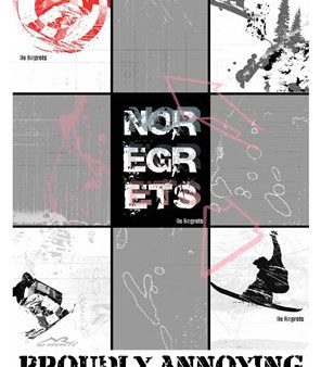 NO REGRETS - SNOW BOARDER Cheap