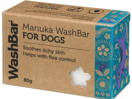 10% OFF: WashBar Manuka WashBar Soap for Dogs 80g Online Sale