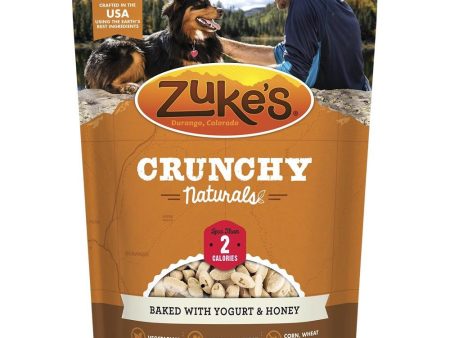 Zuke s Crunchy Naturals 2s Yogurt & Honey Dog Treats 9oz Supply