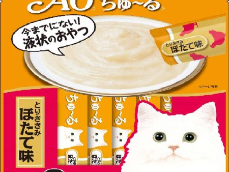 10% OFF: Ciao ChuRu Chicken Fillet with Scallop Liquid Cat Treat 140g Online Sale