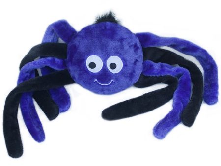 ZippyPaws Halloween Grunterz Purple Spider Dog Toy Online