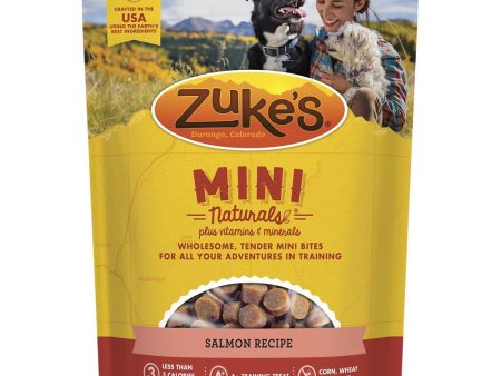 Zuke s Mini Naturals Savoury Salmon Dog Treat 1lb Supply