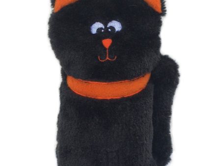 ZippyPaws Halloween Colossal Buddie Black Cat Dog Toy Supply