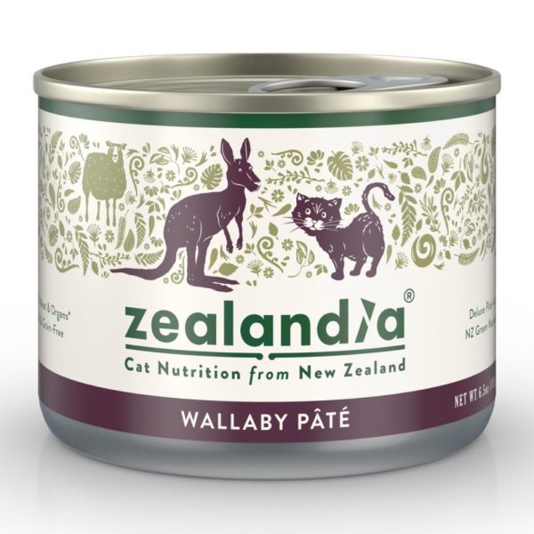 15% OFF: Zealandia Wild Wallaby Pate Adult Canned Cat Food 170g For Sale