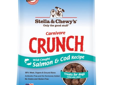 Stella & Chewy’s Carnivore Crunch Salmon & Cod Grain-Free Freeze-Dried Dog Treats 3.25oz Online Sale