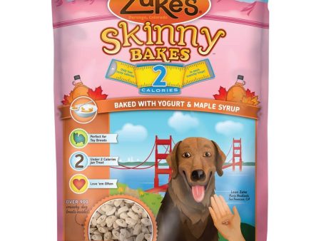 Zuke s Skinny Bakes 2s Yogurt & Maple Syrup Dog Treats 9oz For Cheap