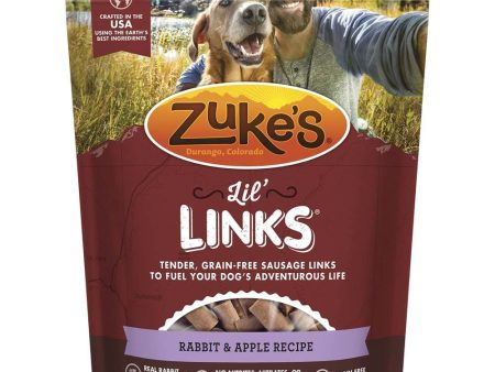 Zuke s Lil’ Links Rabbit & Apple Grain Free Dog Treats 6oz Cheap