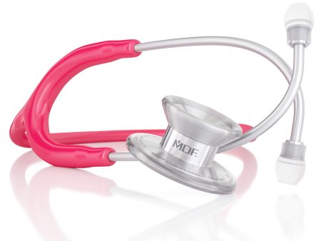 MD One® Epoch® Titanium Adult Stethoscope - Raspberry For Sale