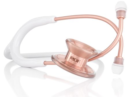 MD One® Epoch® Titanium Adult Stethoscope - White Rose Gold Online Hot Sale