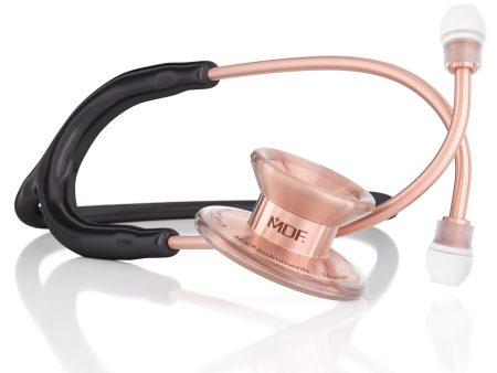 MD One® Epoch® Titanium Adult Stethoscope - Black Rose Gold Discount